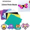 Высококачественные бусины Perler Hama Трехмерный DIY Пазл-доска с отверстиями 52*52 Точки Ручная работа Поделки Декор Блоки Инструмент