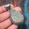Pyrite Druzy Gemstone  925 Sterling Silver Handmade Wonderful Jewelry Pendant