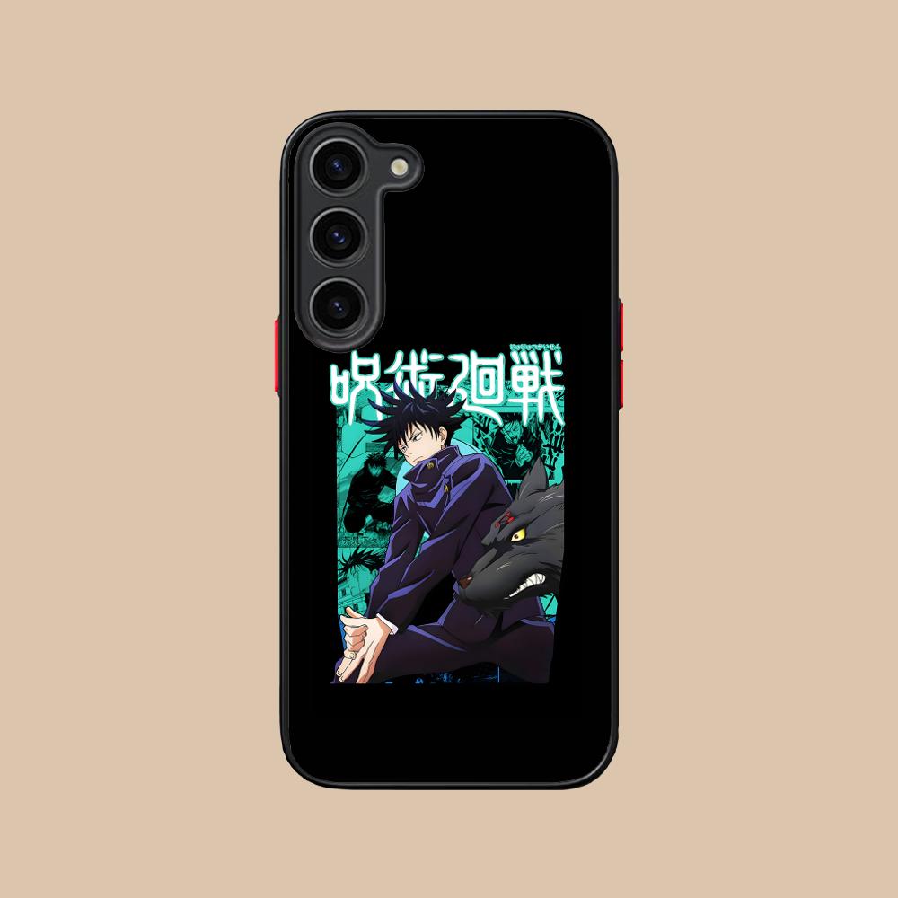 Чехол для мобильного телефона Jujutsu Kaisen Мегуми для Samsung Galaxy S25 S24 S23 S22 S21 Plus FE Ultra Цветной Силиконовый Чехол Роскошный Чехол