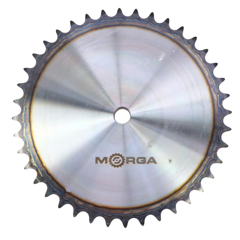 Hardened chain sprocket with flange, hub 16B-1 (R1 1) Z-40 outer diameter - 335.3 MORGA