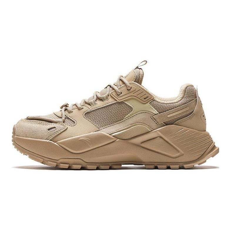 Anta Star River Slip Resistant Abrasion Resistant Low top Casual Shoes Women's Brown 922418848-1