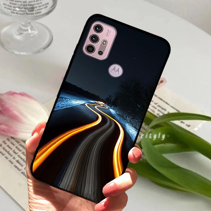 Чехол для Moto G10 Мягкие силиконовые чехлы из ТПУ для Motorola G13 G23 Защитная крышка для Moto G100 Ударопрочный бампер Fundas