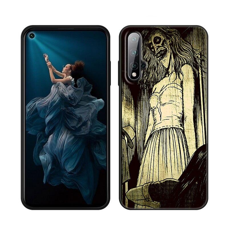Чехол для телефона Junji Ito Terror Horror Anime для Huawei Honor 60 50 Mate 40 30 20 10 Lite Nova 9 8 Pro 7 SE Y60 30S 8i 7i 5T