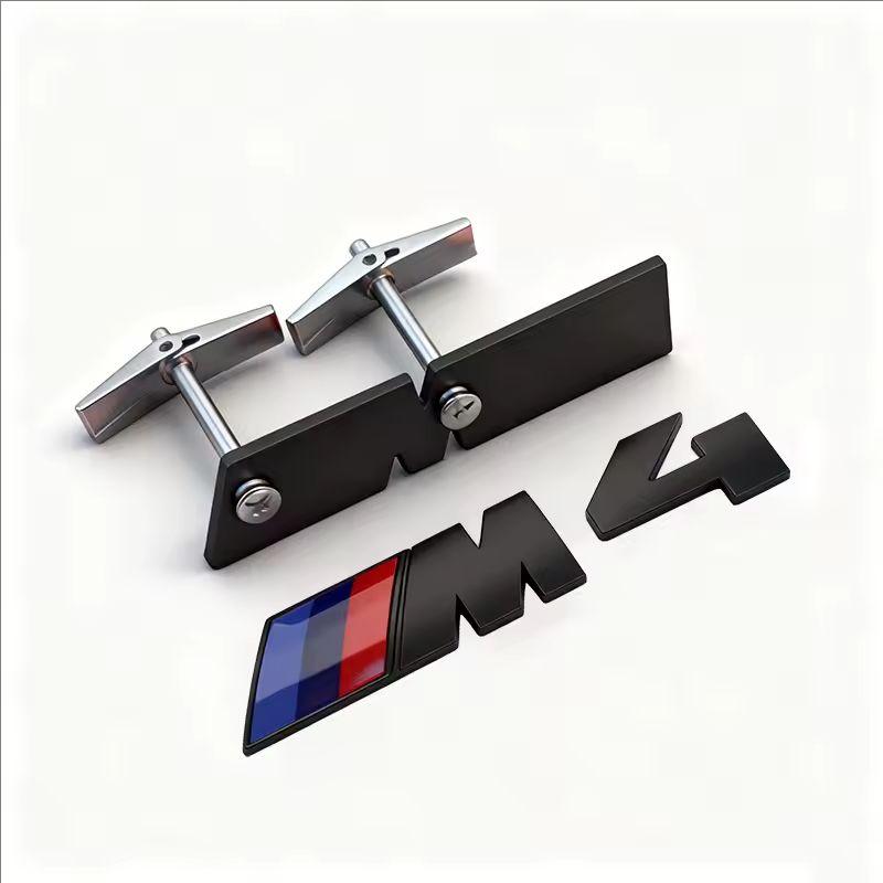 CTCE1 3D ABS/Metal Car Styling Front Grille Badge Emblem Accessory For BMW M E46 E90 E60 F30 F10 E39 E36 F20 G30 G20 E87 E92 E91 E30