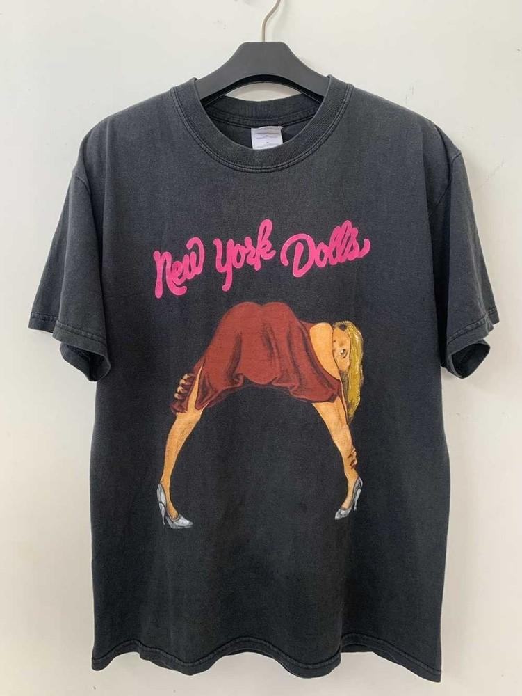 Vintage New York Dolls Band Shirt Unisex Concert S to 5XL CR400 Unisex T-Shirt