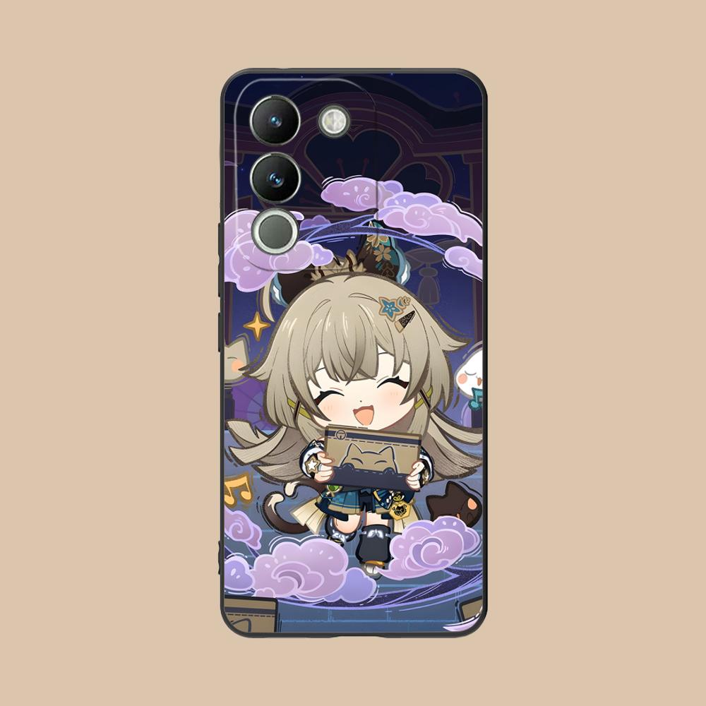 Игровой чехол GI Kirara для мобильного телефона VIVO Y77 76 75 74 73 72 58 56 55 51 50 38 36 Y19 Y18 Y03 Y01 5G с цветной печатью