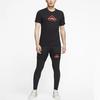 Nike Мужская футболка для бега с графическим логотипом Dri-FIT Trail, черная CT3858-010