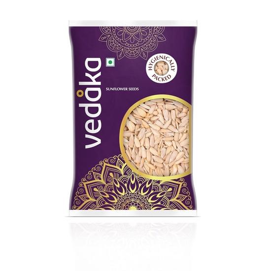 Vedaka Raw Sunflower Seeds | Rich in Magnesium | Hygienically Packed | 1kg