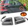 1 Pair LED Dynamic Car Blinker Side Mirror Marker Turn Signal Lights Lamp Accessories For Smart Fortwo 451 MK1 MKII 2007-2015