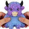 Игрушка для снятия стресса «Шотландская корова» Медленно поднимающаяся сжимаемая игрушка «Шотландский бык» Сжимаемый животный мячик-антистресс Подарок для любителей коров
