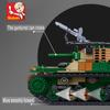 563 шт. 1107 Средний Военный Танк Модель Конструктор Игрушки 97 Средняя Колесница Дети Сделай Сам Кирпичики Игрушка