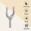 Aluminum Construction Oarlock Side Mount Boat Paddleforks Holder Aluminum OarLock  Water Raft