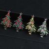 Festival Cute Christmas Tree Brooch Pin Unique Classic Brooches for Women Fashion Pins Jewelry
