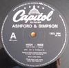 12-дюймовая пластинка ASHFORD & SIMPSON - High-Rise 12CL304 Capitol Records 1983 UK Soul/Funk Б/у