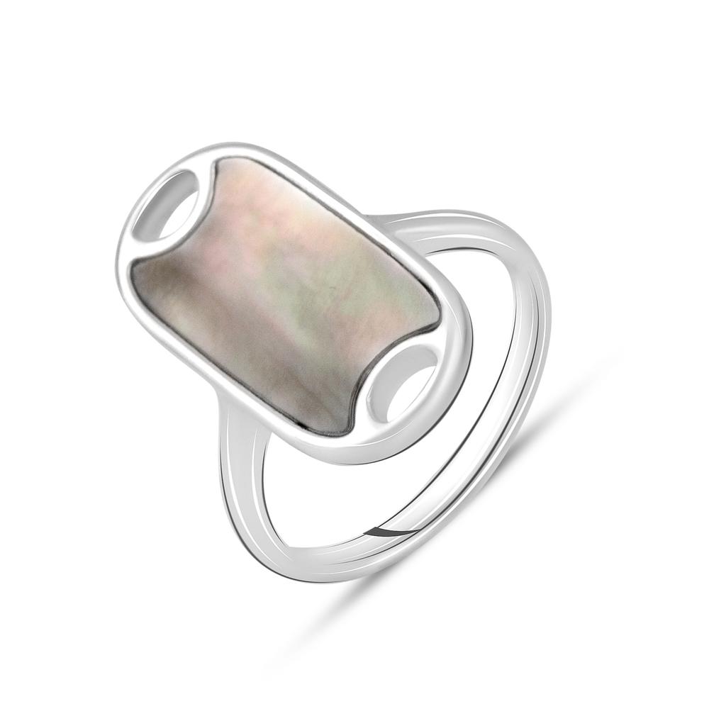 Серебряное кольцо с натуральным перламутром 1.525ct (2129363)