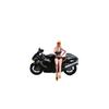 Moreart Miniature Figure Bike Set MO222071 Model Girl Model Diorama Minicar 1/64 & [Used]