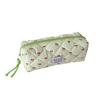 Single Layer Korean Cherry Pencil Case Cute Design Cloth Plaid Pen Bag  Student