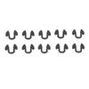 10PCS Shift Cable Clips High Hardness Steel Transmission Shifter Cable Retainer Clips Replacement for For 4l80e 4l60e