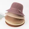 Women's Sunscreen Hat Thin Outdoor Folding Straw Hat New Hollow Breathable Straw Hat