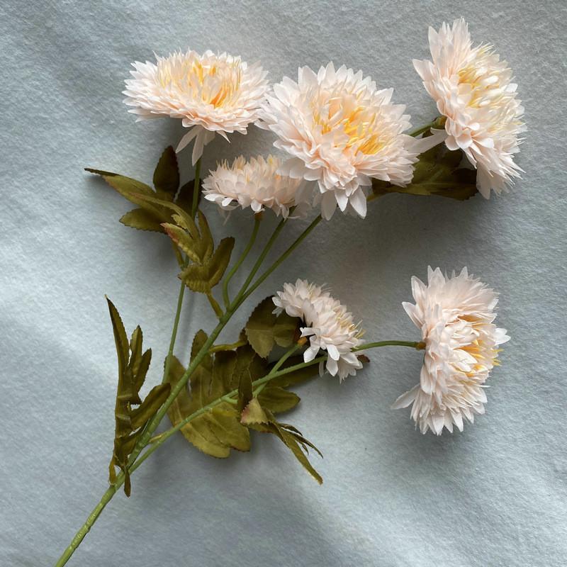 Realistic Artificial Silk Flower Stems For Wedding Party Table Decor