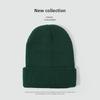 Solid Color Knitted Hat Warm Wool Hat High Elastic Lengthened Outdoor Brimless Cold Autumn and Winter Hat Adult Cold Hat