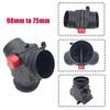 75MM/ 90MM/ 90MM до 75MM клапан заслонка регулируемый воздуховод дизельный нагреватель вентиляционный воздуховод Т-образный разветвитель выхлопная труба соединитель