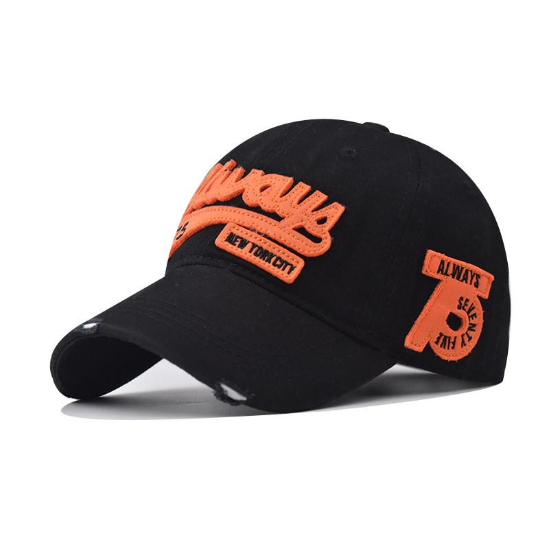 Cotton Embroidered Cap With Geometric Pattern And Breathable Fabric For Adults