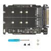 Адаптер NVME U.2 к Combo NGFF M.2 SATA PCIe SSD 40 Гбит/с Стабильная работа Адаптер SFF8639 SSD для