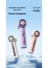 2026 Mini Handheld Cooling Fan: Silent, USB-Charged, 199 Cooling Levels