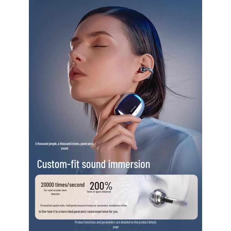 SANAG S8S Open-Ear Clip-On Bluetooth Sports Earphones