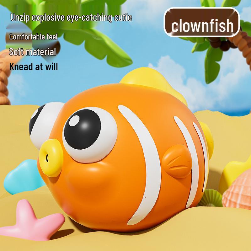 Press Pop Eyes Squeeze Toy - Cute & Fun Stress Reliever for Kids