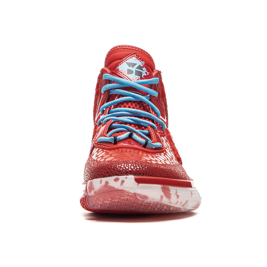 Li Ning WOW 1 Баскетбольные кроссовки Мужские Высокие Яркий Неоновый ABAT135-24