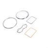 LX0E Gauge Rings Trim for MKIV Bezel Trim Automotive Interior Accessories