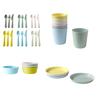 2018~ NEO NEW KALAS Kids' Full Tableware Set, 36-Piece Set, Plastic, IKEA