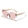 High Quality Unisex Sunglasses Irregular Colored Frames Lightweight Anti-Ultraviolet Eyewear for Outdoor Use UV400 Fashionable