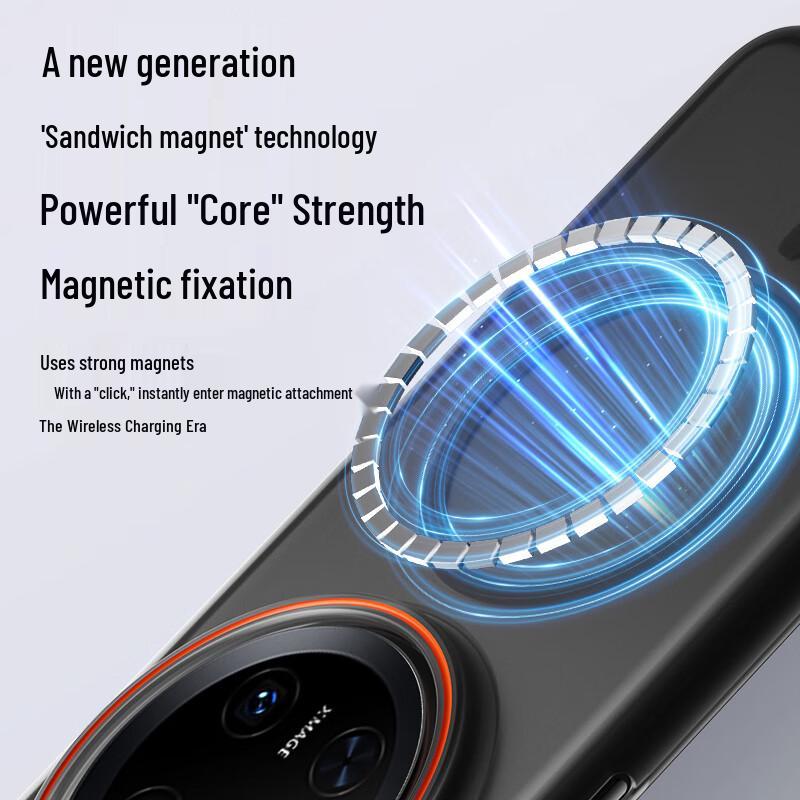 Магнитный матовый чехол-подставка для телефона Huawei