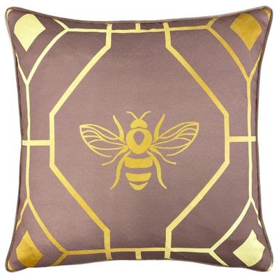 Чехол на подушку с геометрическим узором Bee Deco