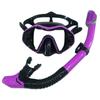 Underwater Snorkeling Half Face Face Swimming Mask Set Scuba Diving Respirator Masks Anti Fog Safe Breathing Snorkeling Masks for Crystal Clear Views