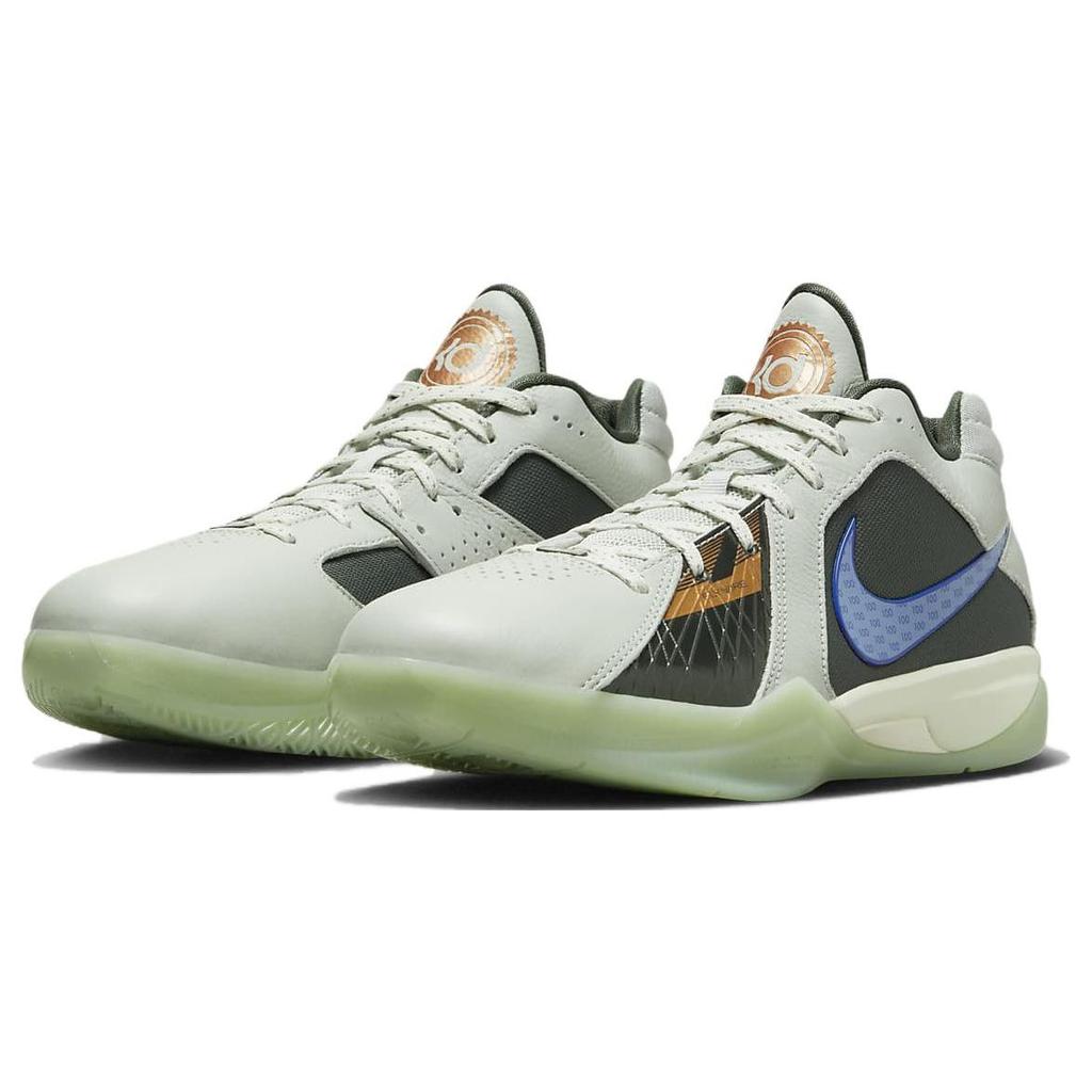 Nike Zoom KD 3 Easy Money Мужские кроссовки Серые Светло-Серебристые Blue-Jay FJ0980-001