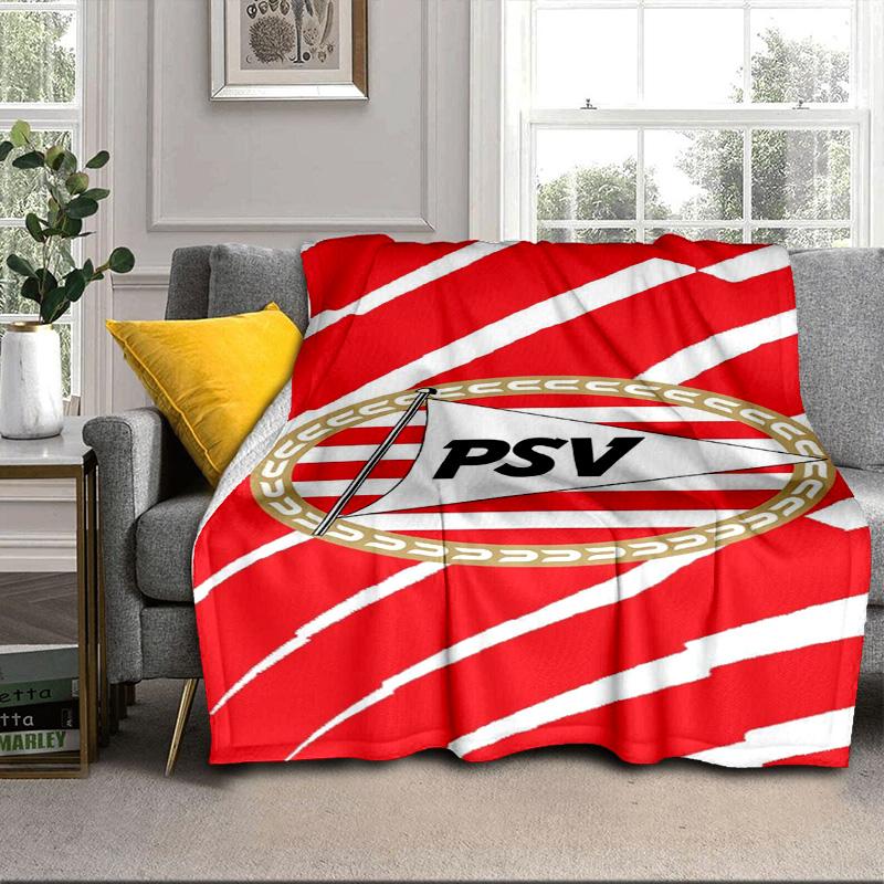 Psv Eindhoven Redesign Portable Blanket/Soft Blanket Bedding Blanket Suitable for Travel Camping Living Rooms Offices Sofas Fan Gifts