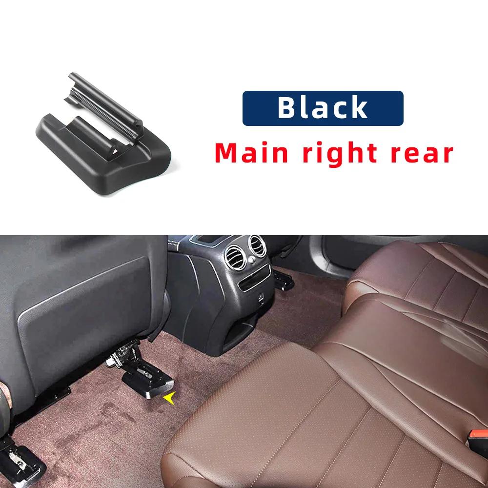 Driver Passenger Seat Cover For Mercedes Benz GLC Class W253 2016- Car Front Row Left Right Seat Rail Trim Cover