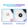 4Pcs Car Door Anti-shock Pad Anti-noise Buffer Gasket Auto Interior For VW Golf GTI Polo Tiguan Touran Jetta Passat CC T5 Beetle zh3