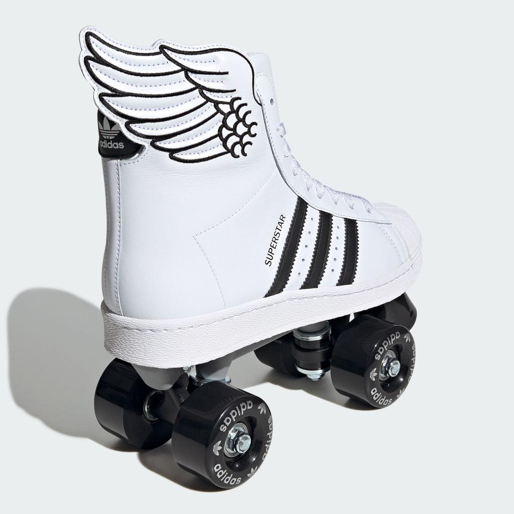 adidas Superstar 82 Skate Джереми Скотт Крылья Белый Черный (Женский)