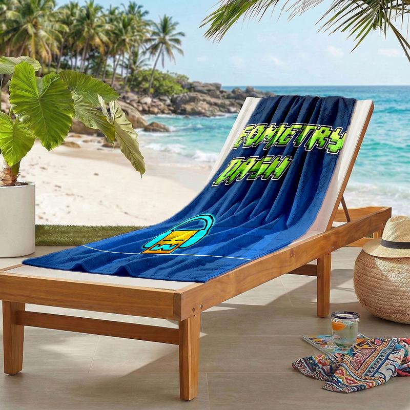 Geometry Dash Fashion Beach Towel: Ideal for Summer Adventures Soft, absorbent and quick drying suitable for swimming and bathing