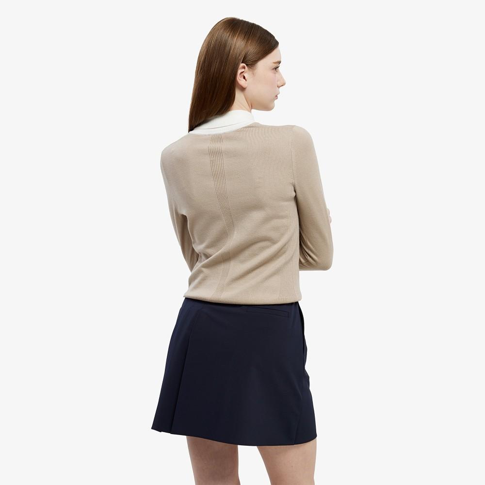 [Lacoste] Women's Contrast Collar Sweater AF814E-55N02S