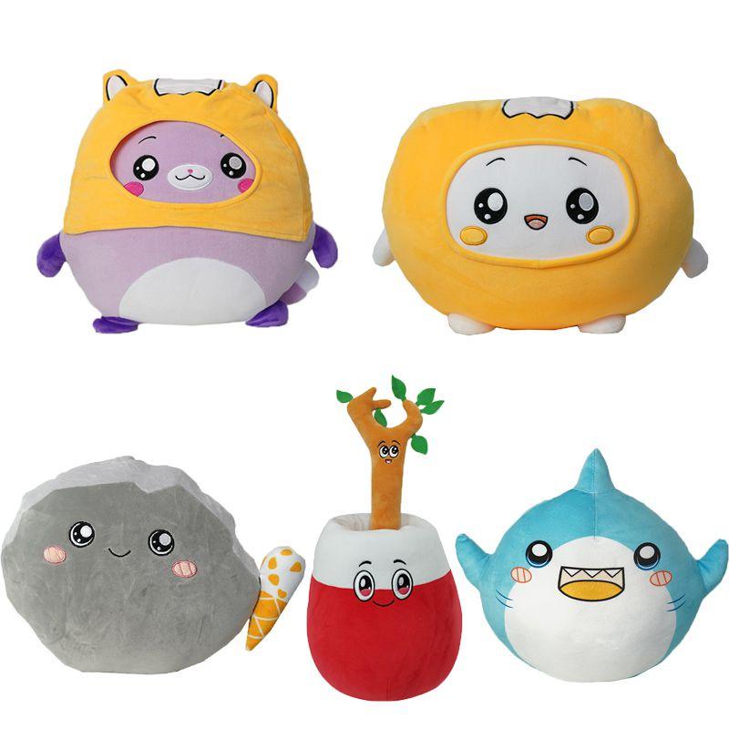 Lankybox Фокси Бокси Шарки Рокки Липкие Плюшевые Игрушки Максимальная Мягкость И Комфорт