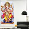 Ganesha Artwork Canvas Painting Prints Living Room Home Decor Artwork Modern Wall Art Oil Painting Posters Pictures Accessories