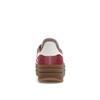 adidas Gazelle Bold Женские Подержанные Малиновый Песочно-Розовый Белый Повседневные Кроссовки IG4389