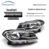 Black & White Headlight Assembly for 2016-2018 Volkswagen New Santana