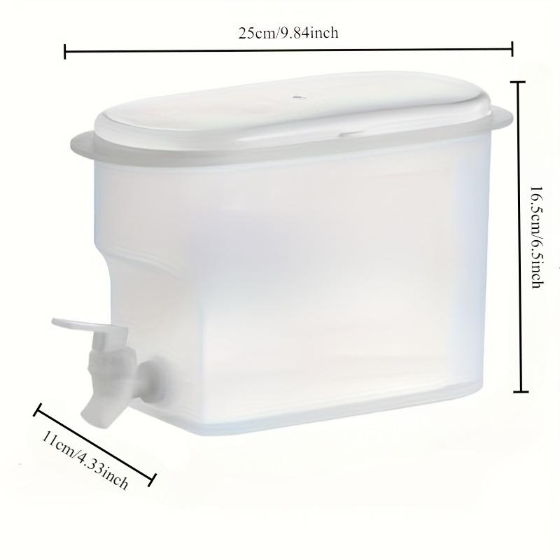3.5L Home Refrigerator Cold Water Bottle with Faucet Summer Cold Water Bucket Outdoor Ice Water Drinking Bucket Water Bottles